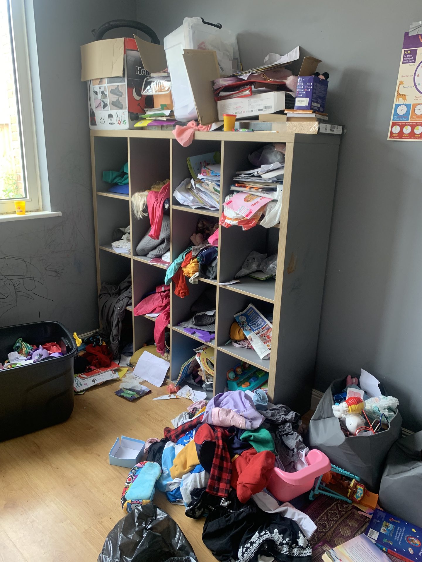 Before 1 — Declutter & Re-Organisation in Andover